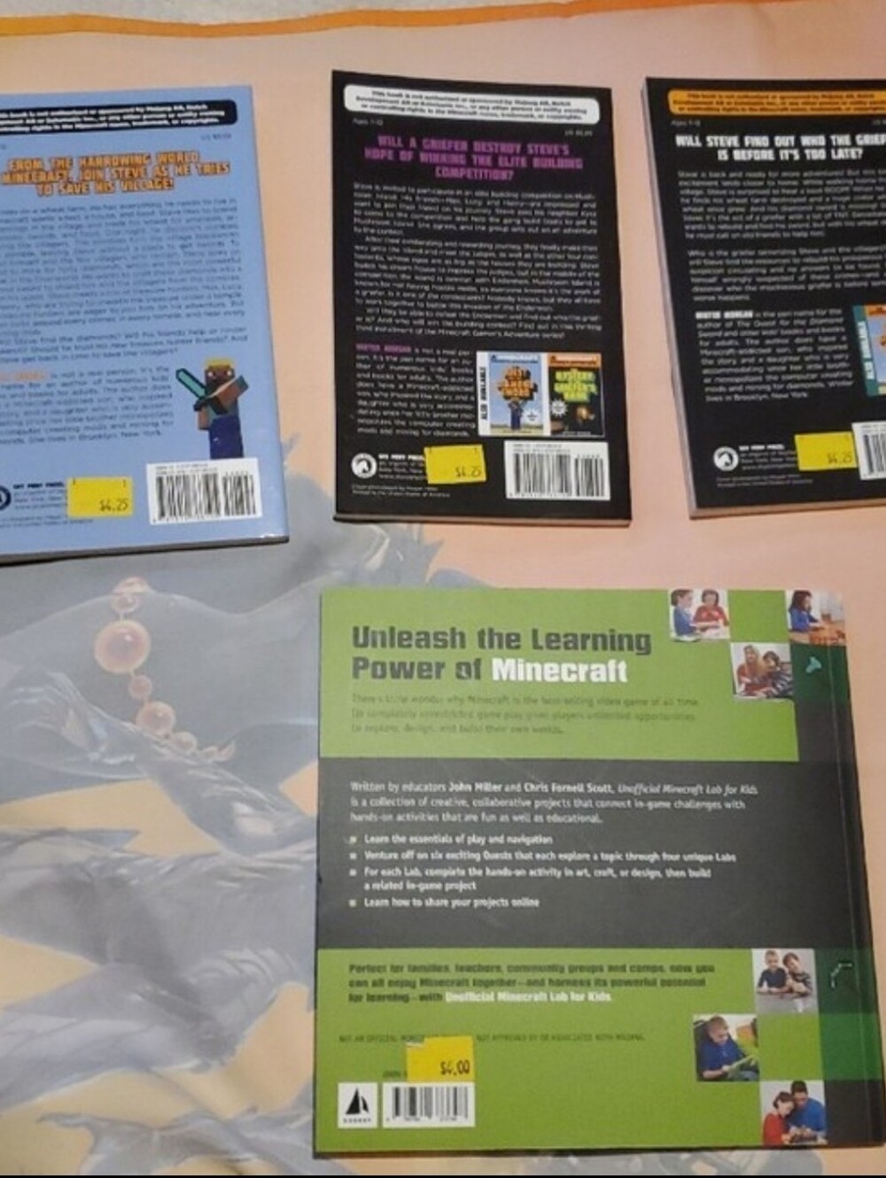 Minecraft Book Bundle - Picture 2 of 2